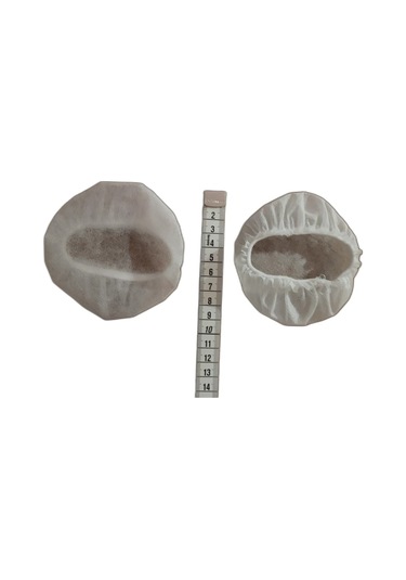 White Guard 50lik Paket 9cm Beyaz Tek Kullanımlık Kulaklık Bonesi-kulaklık Kılıfı