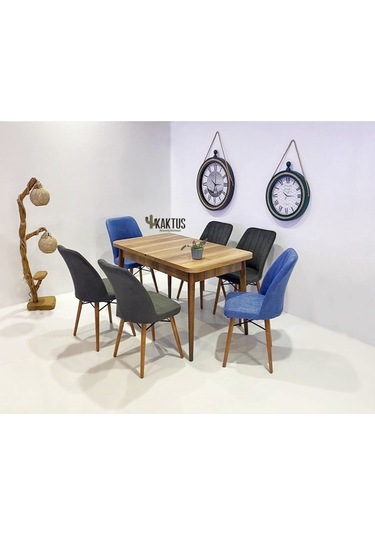 6 Kişilik Açılır Masa Sandalye Takımı Mutfak Masası Takımı Salon Masası Yemek Masası Masa Takımı Gri&lacivert 6 Kişilik Açılır Masa Sandalye Takımı Mutfak Masası Takımı Salon Masası Yemek Masası Masa Takımı Gri&lacivert