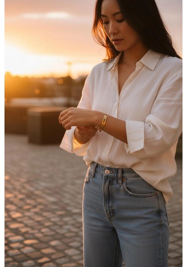 Altın Kaburga Bilezik