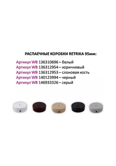 Retrika Seramik Retro Dağıtım Kutusu 78 Mm 146933542