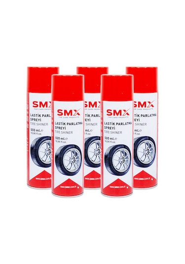 Lastik Parlatma Spreyi 500 Ml 5adet