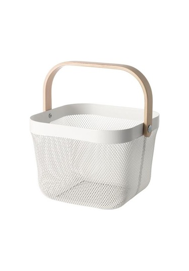 Çok Amaçlı Sepet Ikea Meyve Veya Düzenleme Sepet Beyaz Renk 25x26 Diğer