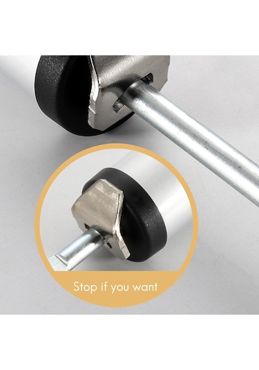 Basit Kapı Kapatıcı Sessiz Pnömatik Hidrolik Tampon Otomatik Gümüş