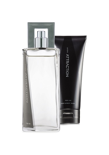 Attraction Erkek Parfüm Ve Saç Vücut Şampuanı Paketi Fresh