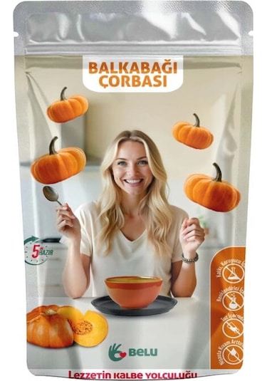 Belu Tuzsuz Balkabağı Çorbası 60 Gr