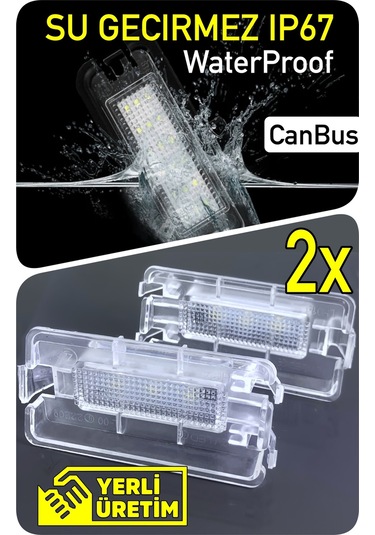 Seat Arosa 6h 1997-2004 Canbus Led Plaka Aydınlatma Ledi Lambası