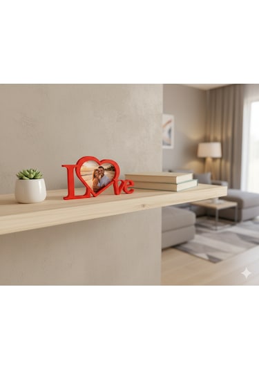 Love Detaylı Fotoğraf Çerçevesi