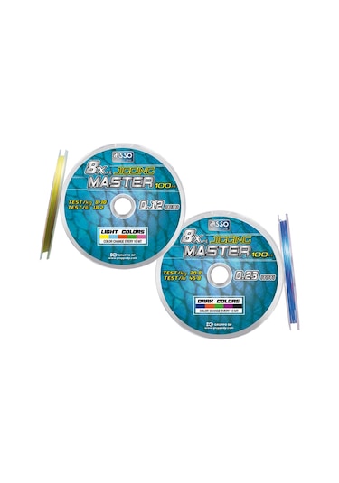 Asso Pe Jigging Master 8X Örgü Ip Misina 100Mt (550295014)