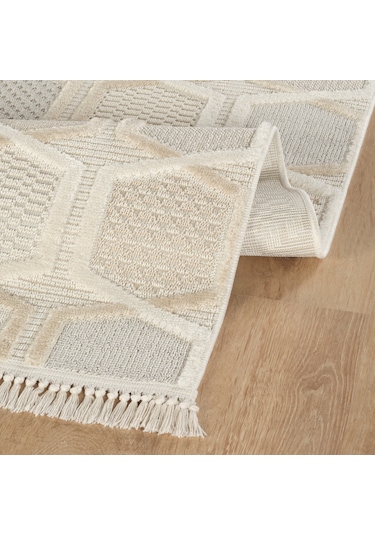 Kaşmir Halı 7/24 Luna Path 160x230 CM Salon Mutfak Halısı Yolluk Kilim