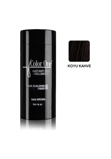 Color One 50 Gr. Koyu Kahve Topik Saç Tozu Yeni Üretim