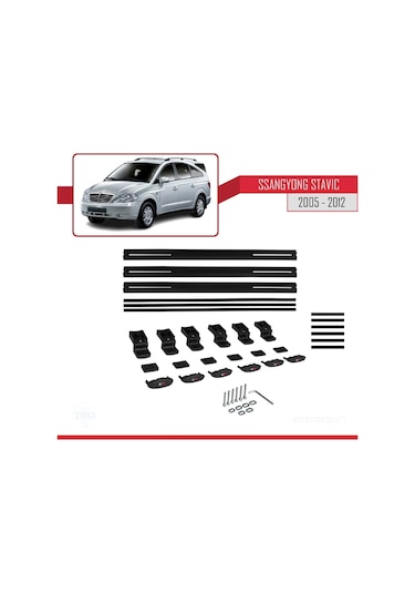 Ssangyong Stavic 2005-2012 Arası İle Uyumlu Basıc Model Ara Atkı
