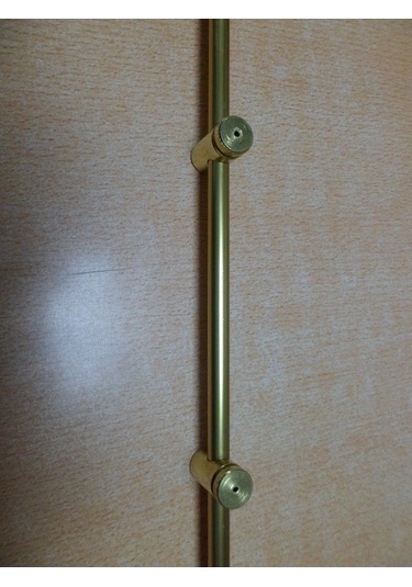 1 Mt Merdiven Çubuğu 3 Takım Sabitleme Başlık Dahil