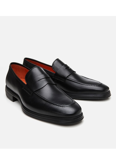 Hotiç Erkek Deri Siyah Ultra Hafif Tabanlı Klasik Ayakkabı 02ayh302840a100 Siyah