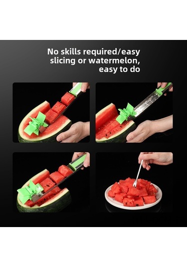 Qingmipy 304 Paslanmaz Çelik Ev Kullanıma Uygun Çok Fonksiyonlu Fıstıkçıklı Meyve Sebze Dilimleyici, Pratik Kırma Ve Dikme Aleti Kutu Paketli Diğer