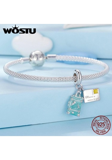 Wostu 925 Ayar Gümüş Seyahat Mavi Toprak Uçak Charms Cruise Gemisi Boncuk Sıcak Hava Balonu Kolye Fit Dıy Bilezik Kolye Gümüş Wostu 925 Ayar Gümüş Seyahat Mavi Toprak Uçak Charms Cruise Gemisi Boncuk Sıcak Hava Balonu Kolye Fit Dıy Bilezik Kolye Gümüş