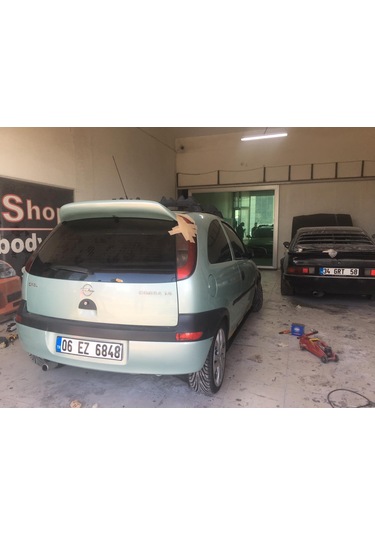 OPEL CORSA C SPOON SPOYLER  Fiber Boyasız