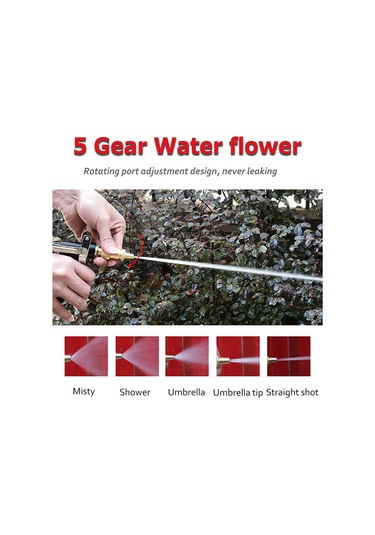 Qianfan Yüksek Basınçlı Güç Yıkayıcı Su Püskürtme Tabanca Nozul