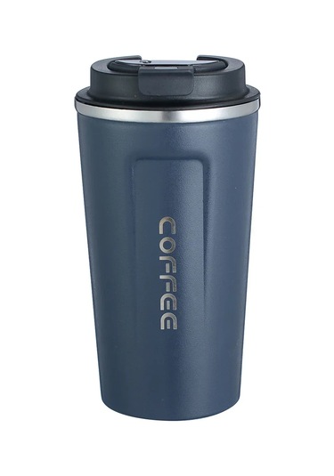 380/510 Ml Termos Kahve Kupa Paslanmaz Çelik Kahve Fincanı Sıcaklık Göstergesi White Portable Rope 380ml White Portable Rope