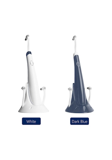 Suofeng Beyaz 3 Farklı İş Kafasıyla Akıllı Işıklandırmalı, Portatif Ev Kullanımlı Ultrasonik Diş Temizleme Aleti Beyaz