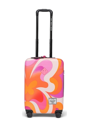 Herschel Jade Purple Brown Darbeye Dayanıklı Tekerlekli Kabin Boy Valiz 43l