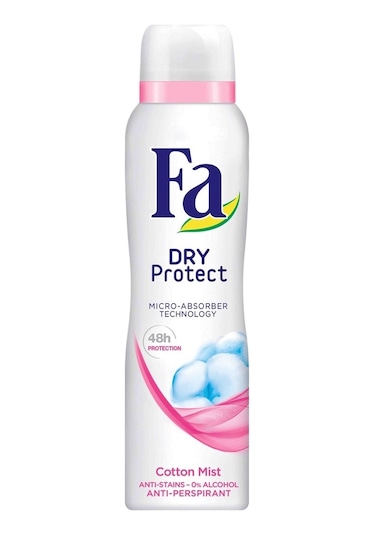 Fa Dry Protect Cotton Mist Kadın Sprey Deodorant 150 ML