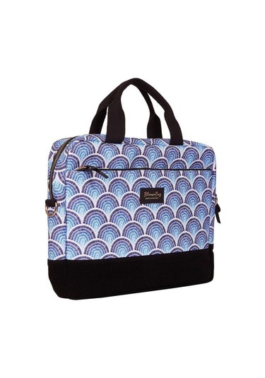 Bloominbag Calm Waves 15.6 İnç Laptop / Macbook Uyumlu Çantası Mavi