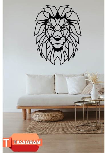 Aslan Lazer Kesim Metal Tablo