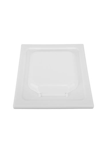 Tenfowee Abs Malzeme Çift Kapaklı Kurutma Makinesi Havuz Kapağı - Rüzgar, Yağmur, Böcek Engeli - 4 İnç Borular İçin Beyaz Ventilasyon Kapağı Diğer