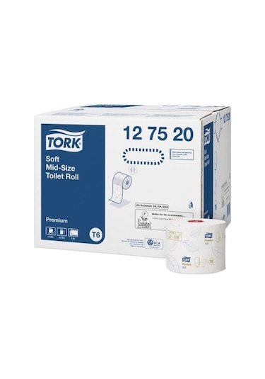 Tork Çift Katlı Premium Tuvalet Kağıdı 90 M 27 Rulo