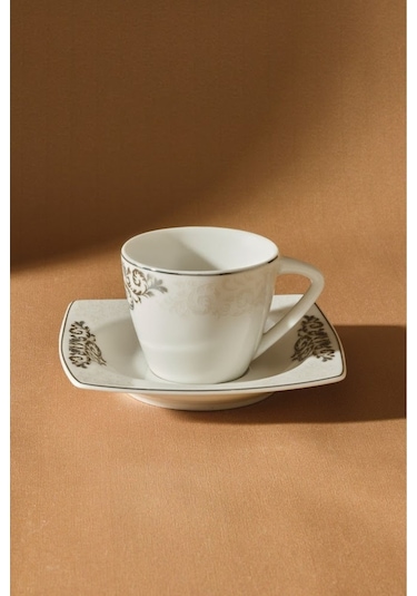 Karaca  Nazende 6 Kişilik Kahve Fincanı Takımı 80 ml