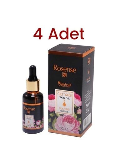 Rosense Cilt Gül Yağı 4 x 30 ML