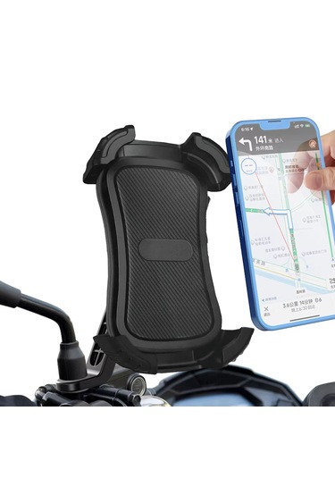 360 Derece Döner Bisiklet Scooter Aynadan Telefon Tutucu Al4576