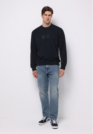 Colins Comfort Fit Erkek Lacivert Sweatshirt Cl1076144 Q1.v2 Nav Lacivert