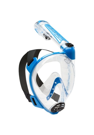 Cressi Duke Tam Yüz Maskesi Blue S/m Mavi