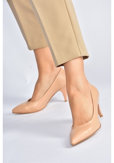 Fox Shoes Ten Kadın Topuklu Ayakkabı A922151109