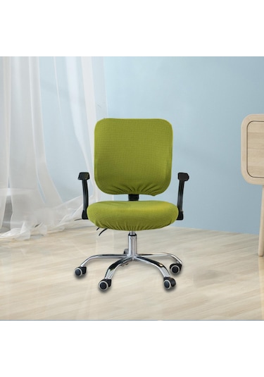 Suntek Çıkarılabilir Streç Yumuşak Slipcover Sarı-yeşil