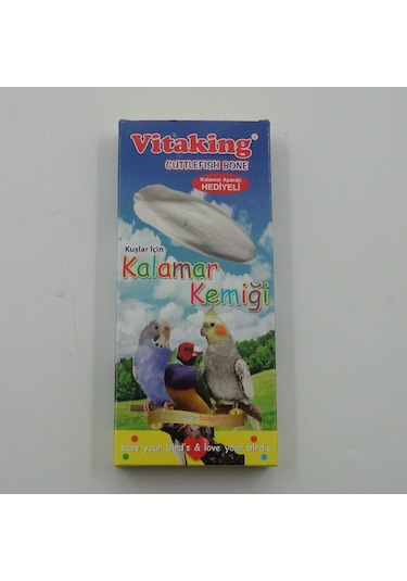 VİTAKİNG Kuşlar İçin Kalamar Kemiği