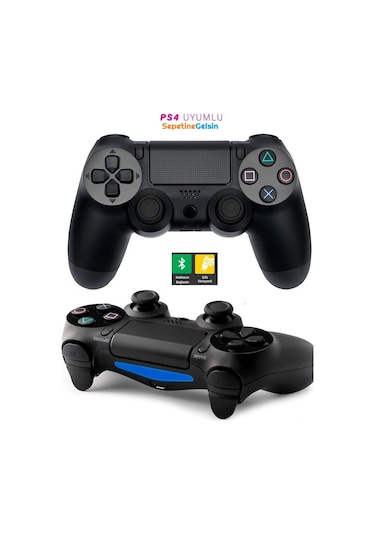 Sepetinegelsin Ps4 Uyumlu Kablosuz Oyun Kolu Gamepad Joystick