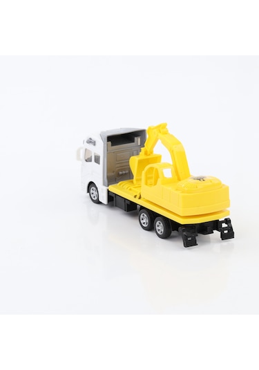 Pasifik 2 Li Çek Bırak İş Makinesi Seti Mikser Ve Kepçe Göreve Hazır