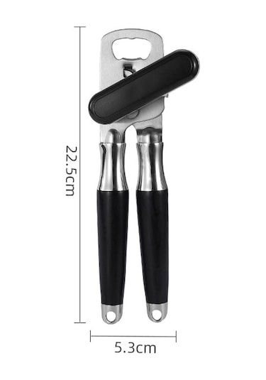 Sones Paslanmaz Çelik Konserve Açacağı Çok Amaçlı Mutfak Şişe Açacağı, Stil: Ahşap Saplı Diğer