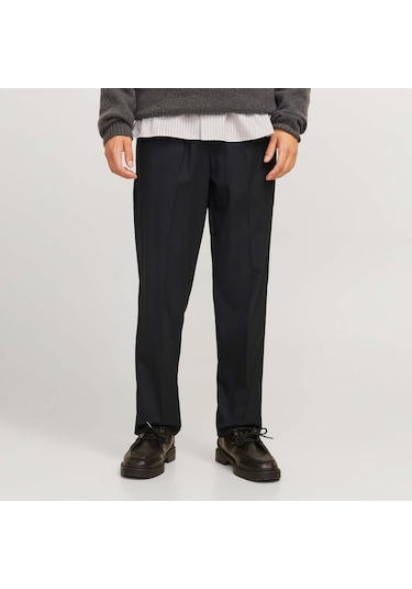 Jack & Jones Stkane Edwin Erkek Siyah Pantolon 12268303-b Siyah