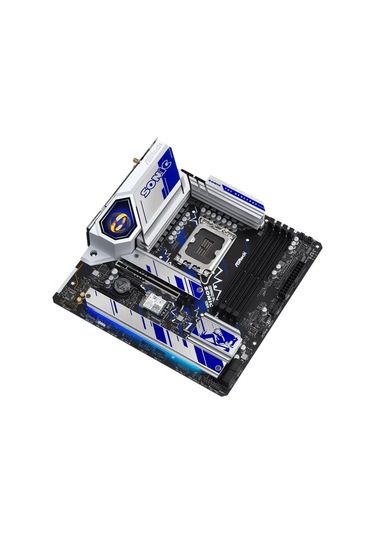 Asrock B760M PG Sonic WIFI Intel B760 7200 MHz (OC) DDR5 Soket 1700 mATX Anakart
