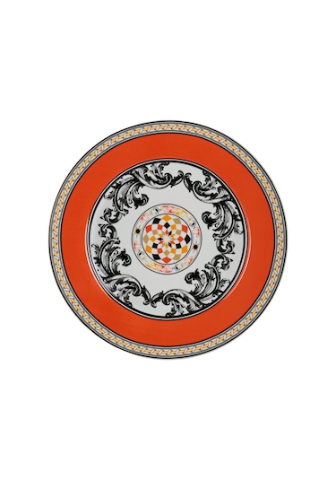 Lucky Art Margery Bone 27cm 6lı Tabak Seti Çok Renkli