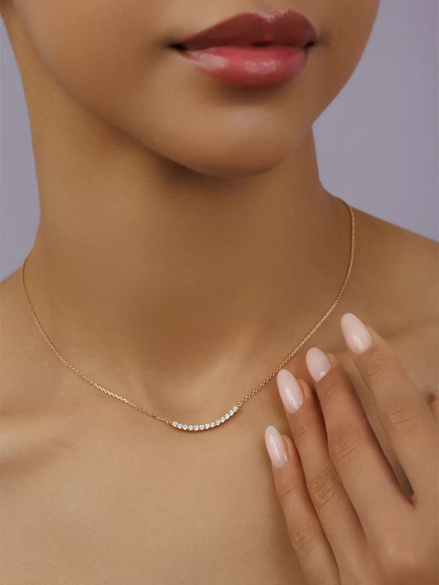 Veronika Jewelry Factory 925 Ayar Gümüş Kolye, Sarkaçlı Kolye 251295404 Altın