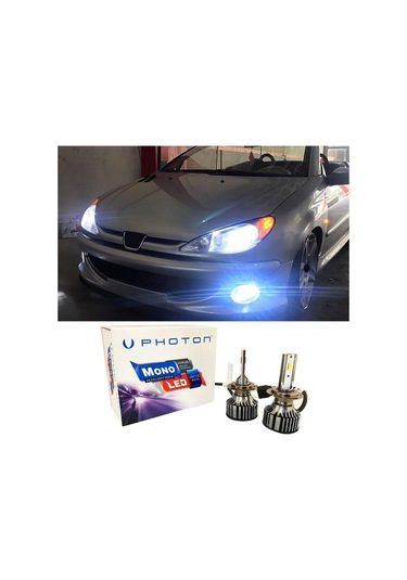 206 Led Peugeot 206 Led Xenon Uzun Far Ampulü H7 Mono Yeni Seri Beyaz 2003 ...