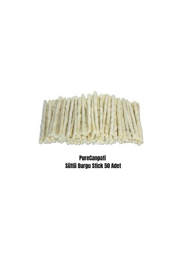 Purecanpati Sütlü Burgu Stick 50 Adet