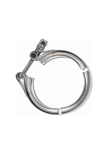 Konesam 2.5 İnç 63mm V Tipi Turbo Egzos Klampsı - Araç/motosiklet Uyumlu, Yüksek Dayanıklı, M6 Vida İle Kolay Kurulum
