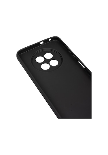 Techaks Realme 12 Kılıf Zore Biye Silikon - Siyah Siyah