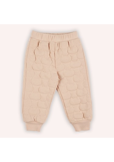 Kız Çocuk Kedi Kapitoneli Eşofman Alt Bej 2421gb01002-4799 001