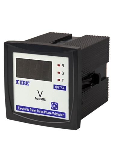 Krk Kdv 72-3f Dijital Voltmetre